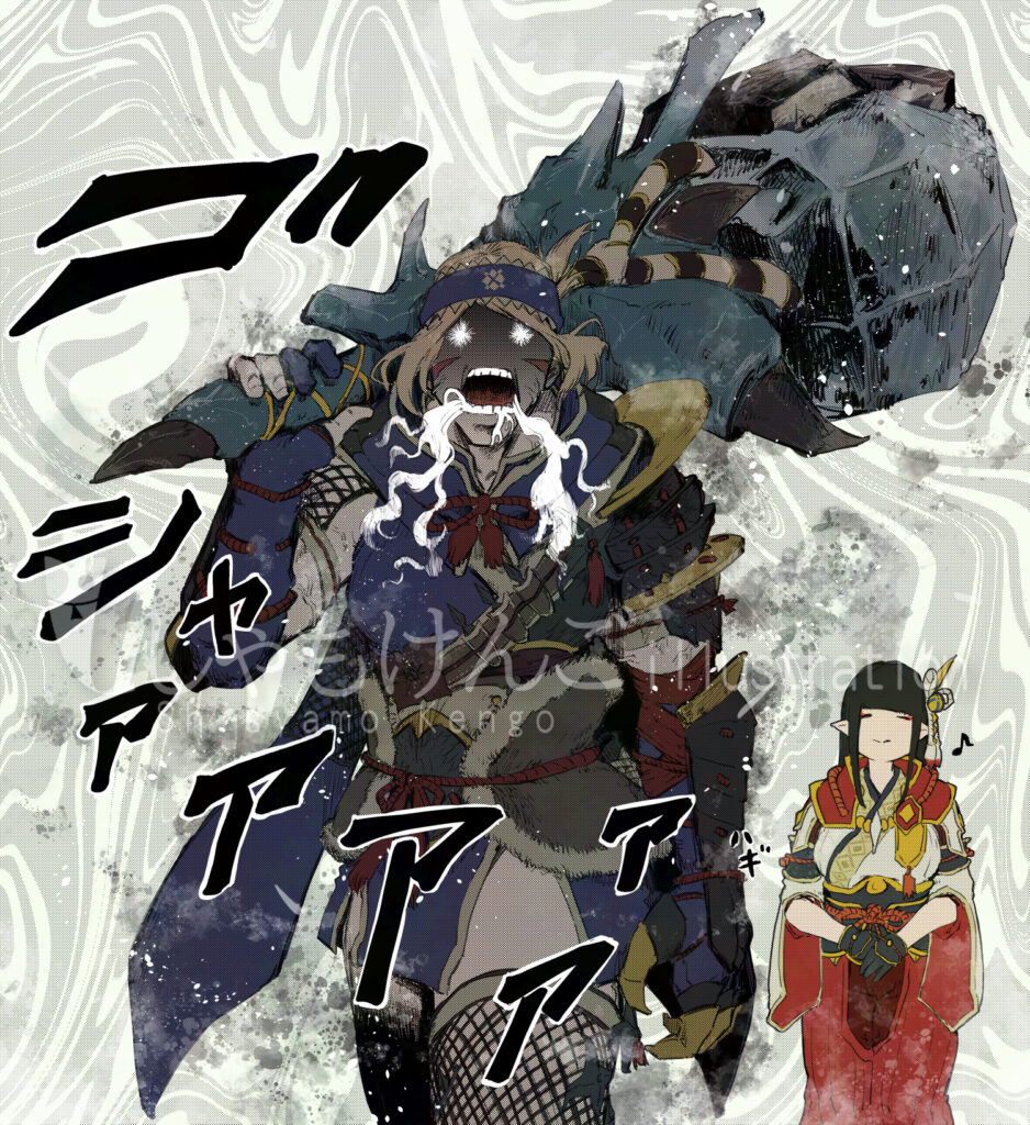 モンスターハンターRISEヒノエ myハンター
