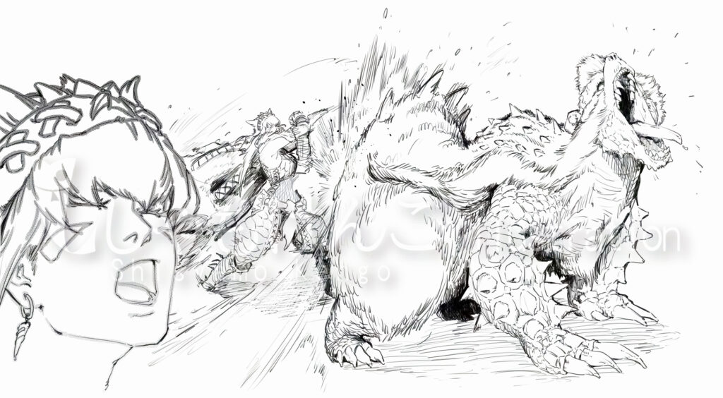 モンスターハンターRISE アオアシラ ケツバット