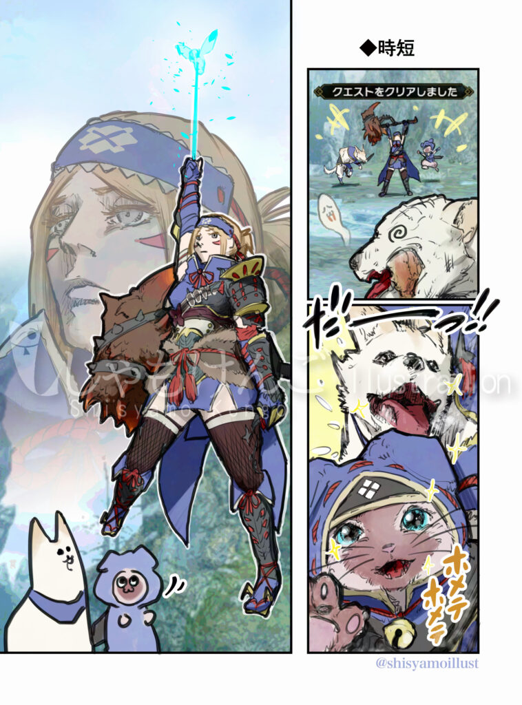 モンスターハンターRISE ベリオロス オトモガルク オトモアイルー