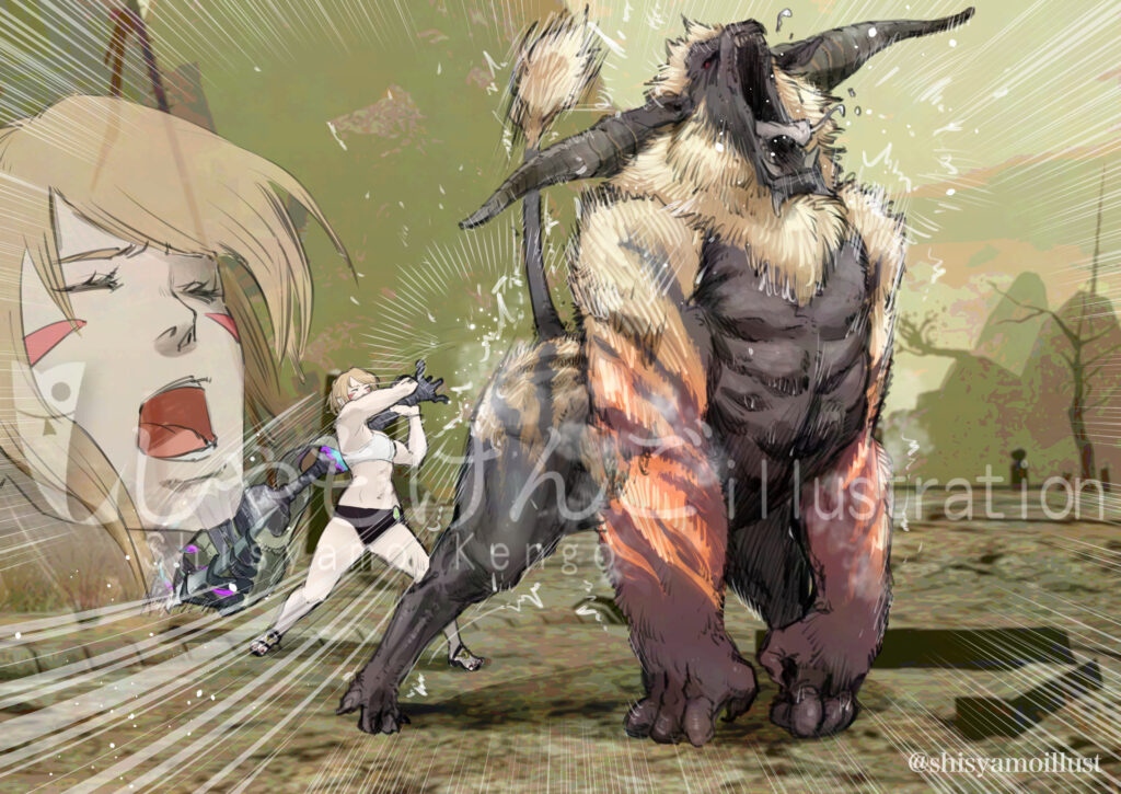 モンスターハンターRISE ラージャン ケツバット