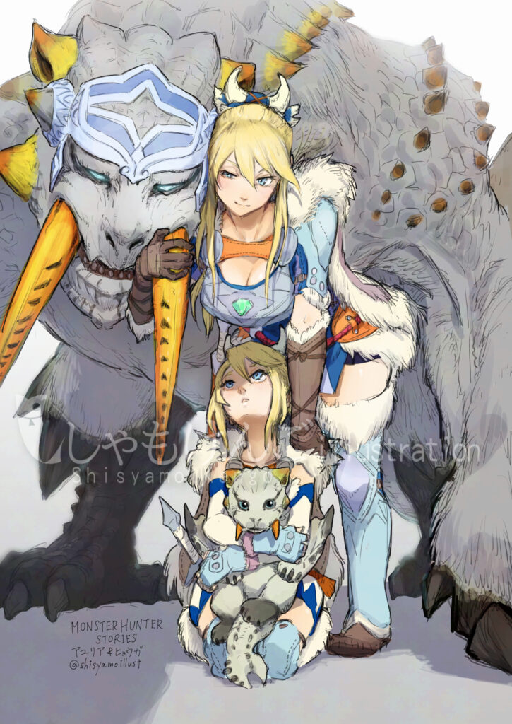 モンスターハンターストーリーズ アユリア ヒョウガ ベリオロス